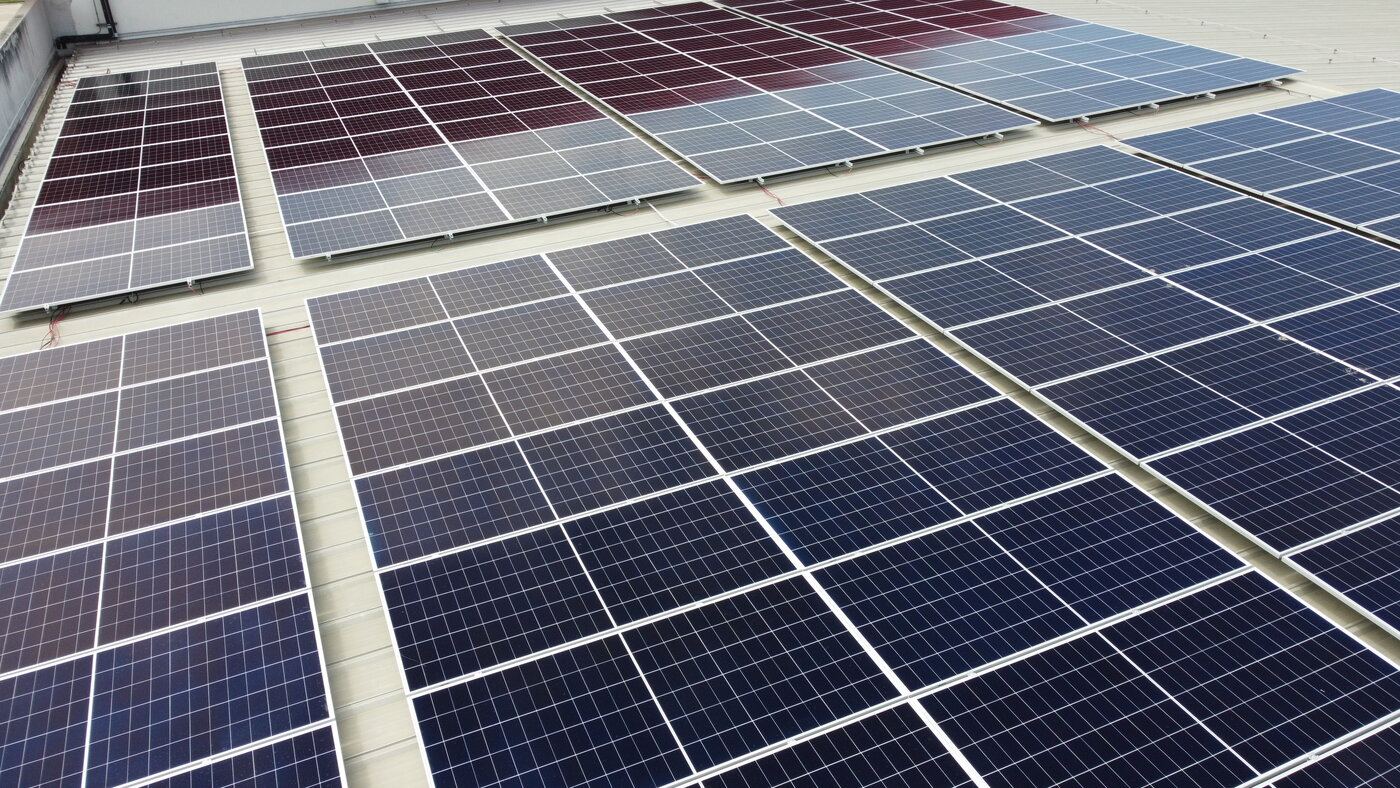 RUWAC Solar Panels Close-up